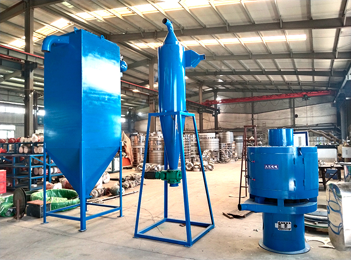 氣流篩應用行業：礦業，建筑，冶金，化工等行業。