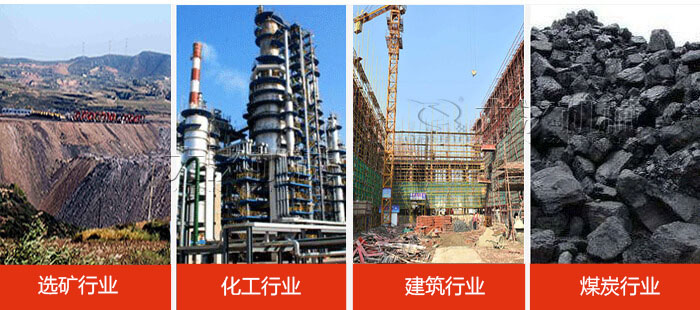 滾筒篩分機適用行業：選礦行業，化工行業，建筑行業，煤炭行業。